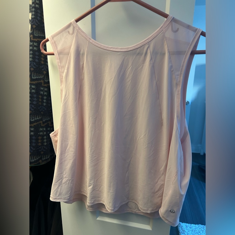 Lululemon Sculpt Cropped Tank Top